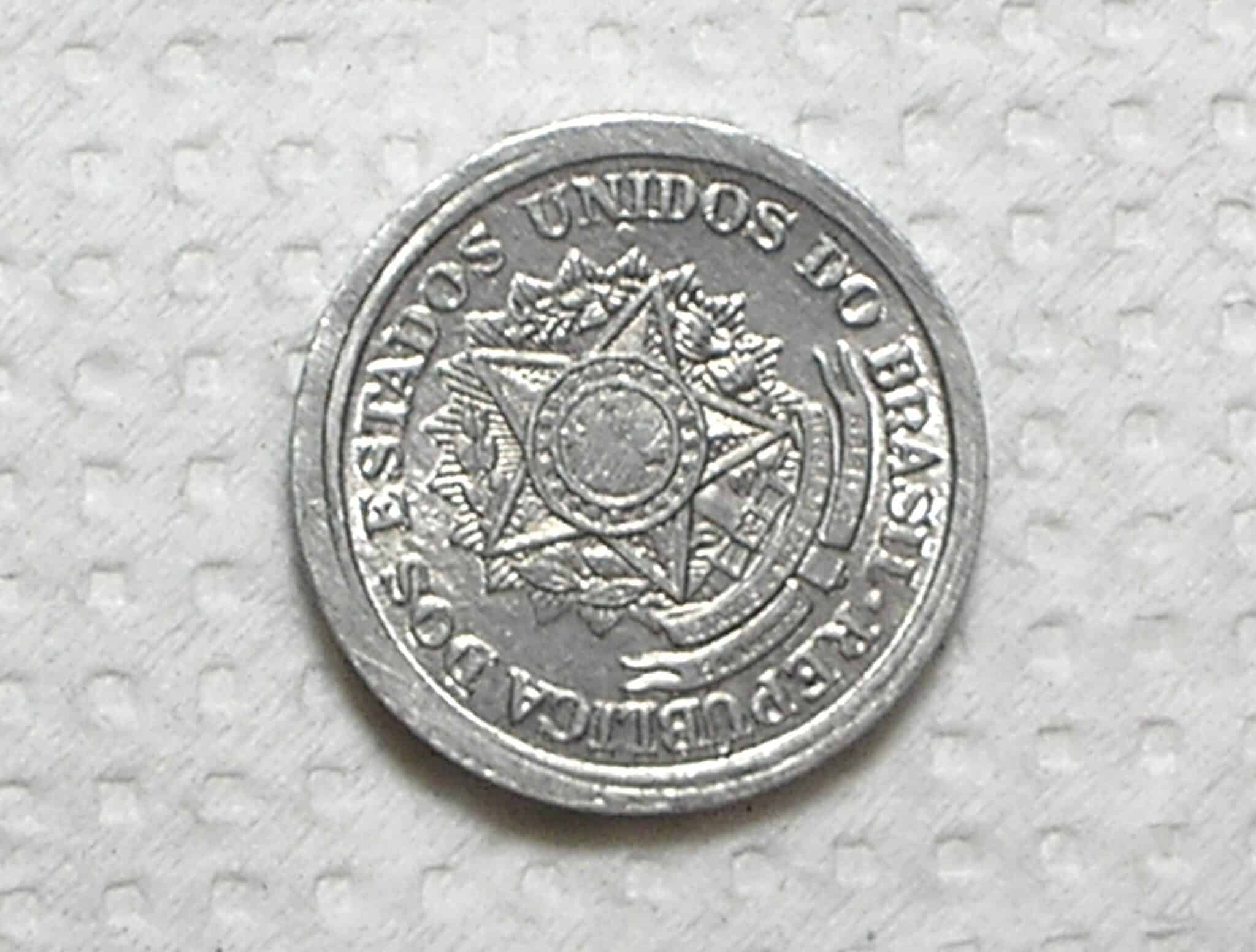 | Casa do Colecionador 10 Centavos - 1960 / Reverso Horizontal / Sob/Flor / Raro / Alb.Rev.