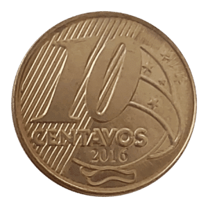 10 Centavos 2016 FC Sku 2342