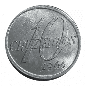 10 Cruzeiros 1965 FC Sku 2354