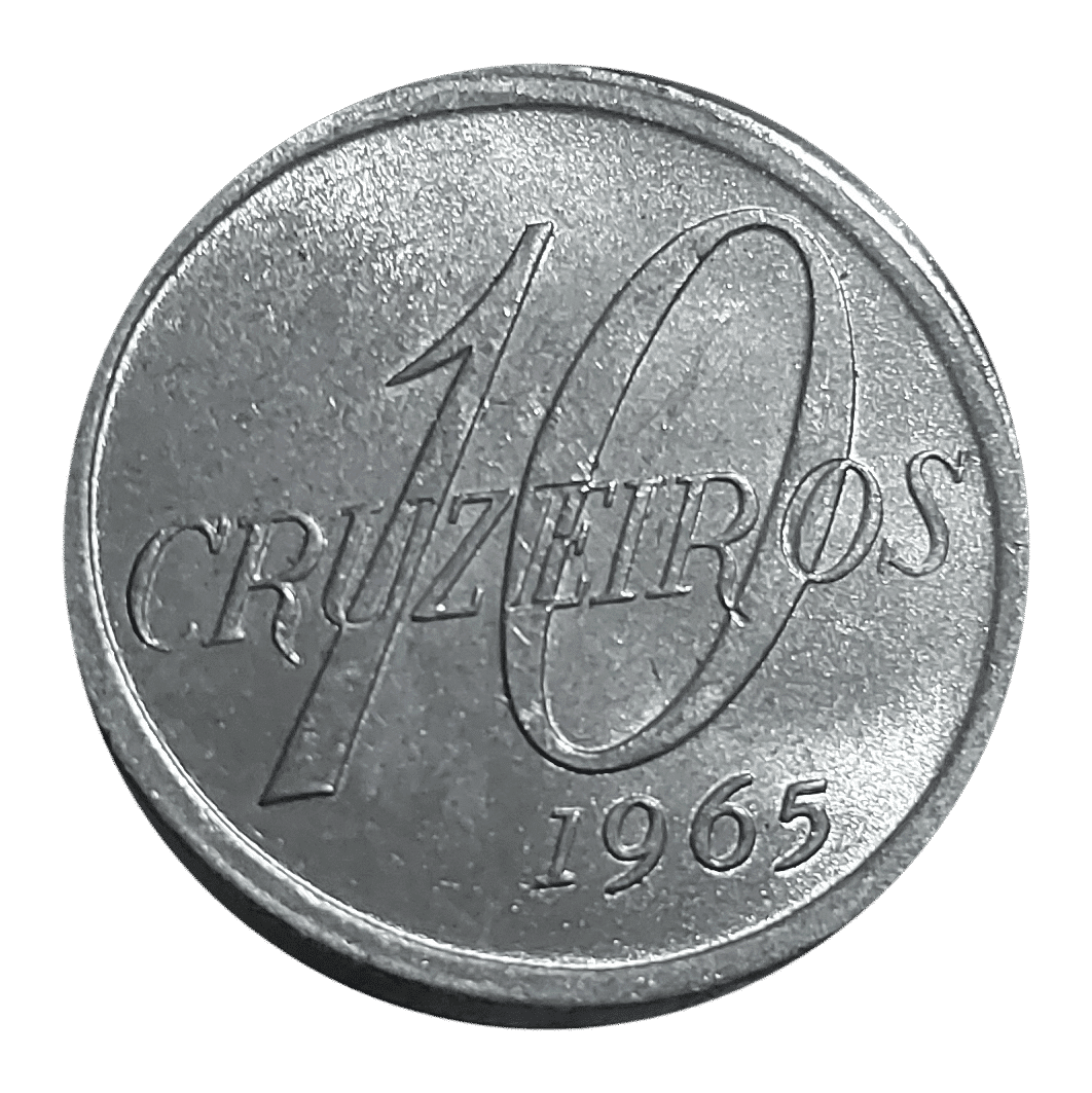 | Casa do Colecionador 10 Cruzeiros 1965 FC Sku 2354