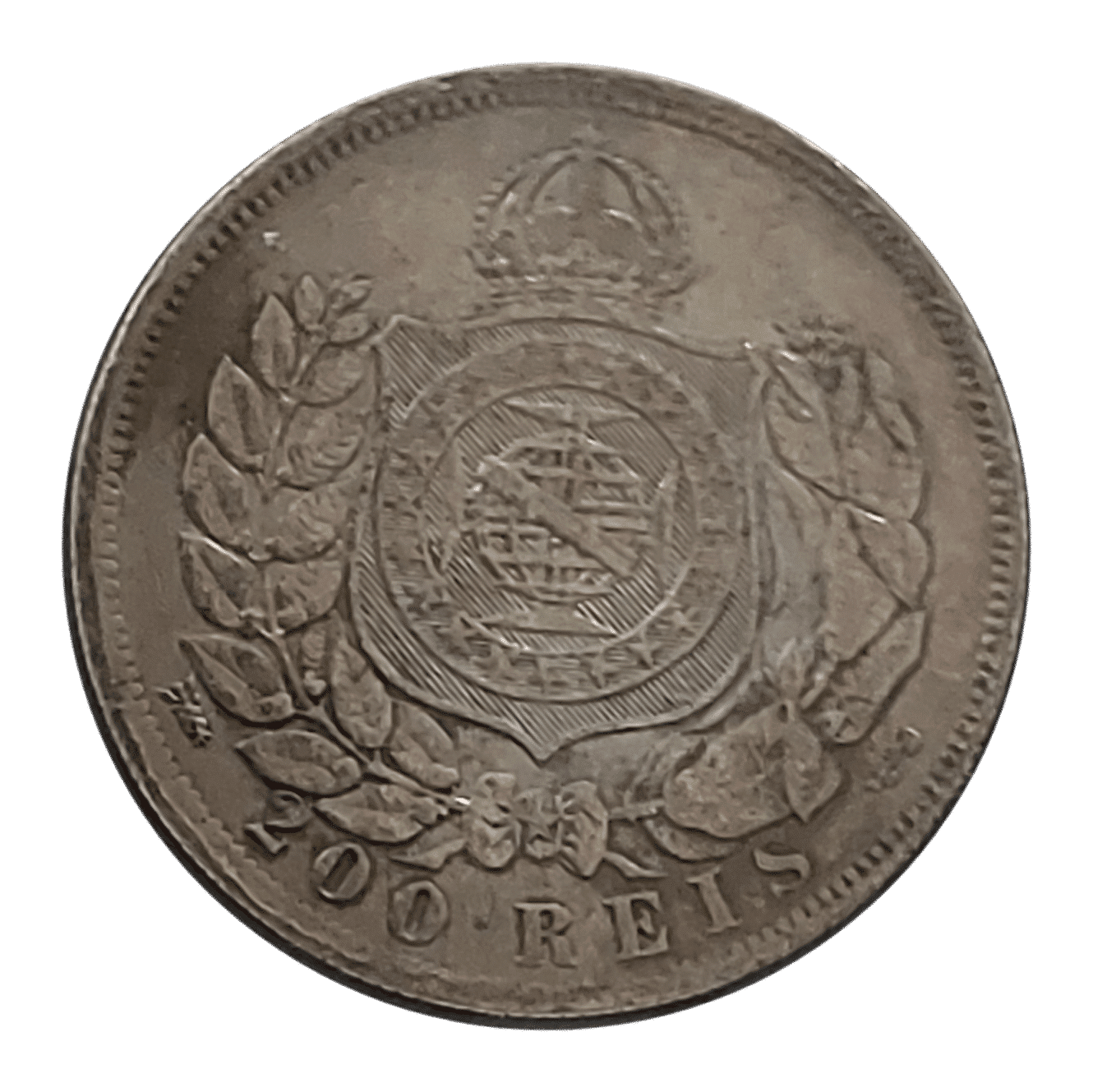 | Casa do Colecionador 200 Réis 1868 Luster Sku 2343