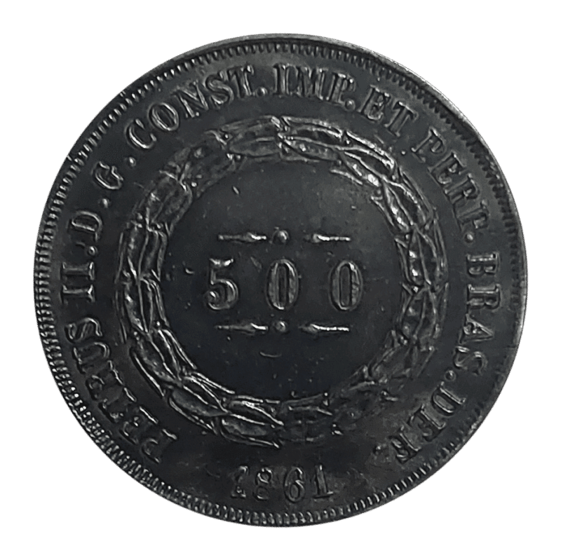 500 Réis 1861 Sku 2335