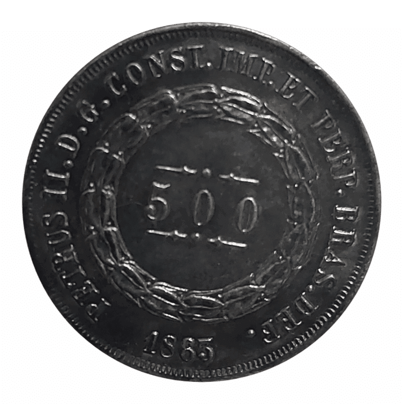 500 Réis 1863 Sku 2337