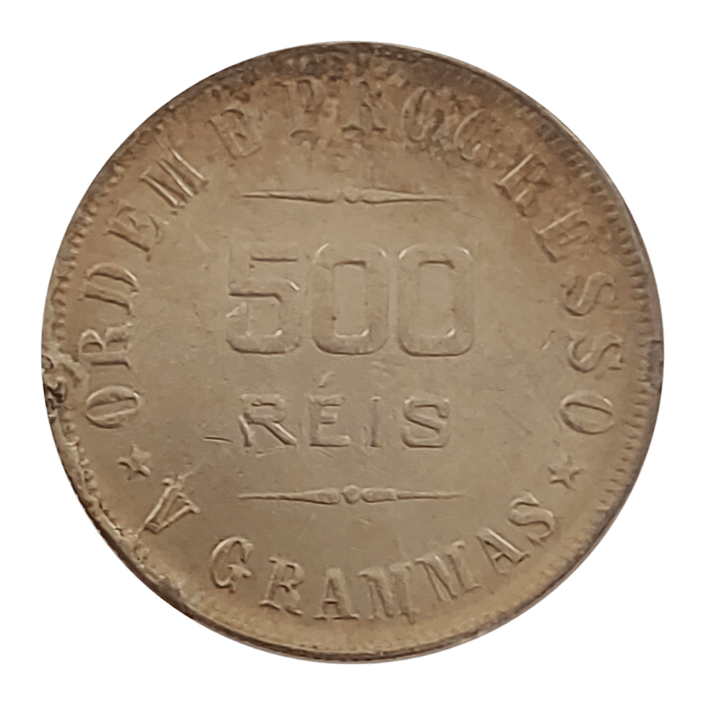 | Casa do Colecionador 500 Réis 1907 Sku 2340