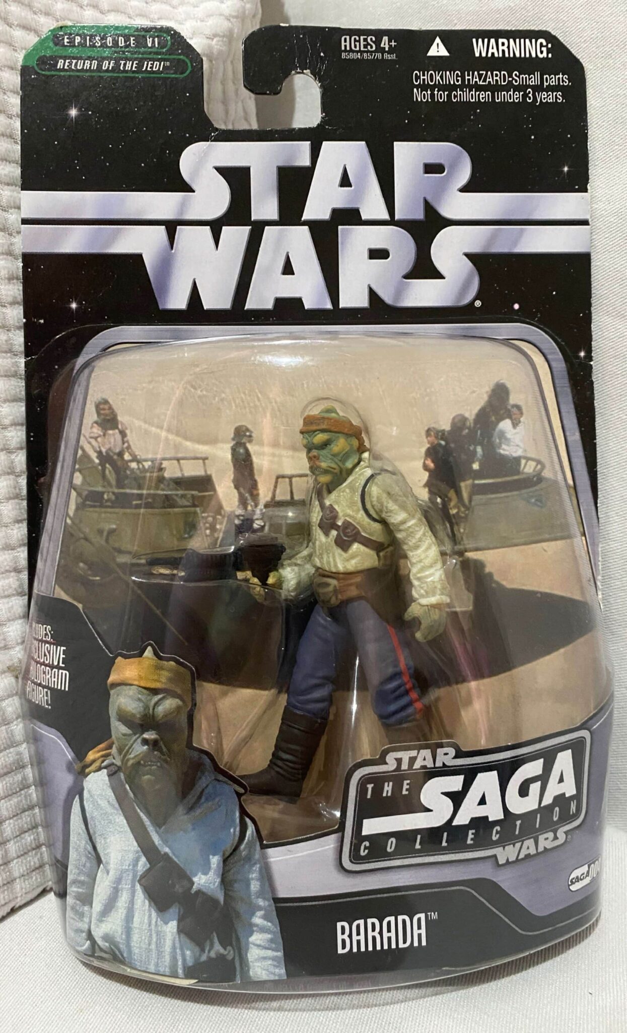 | Casa do Colecionador Barada - The Saga Collection - Battle of Carkoon – 2006 – Holo Boba Fett