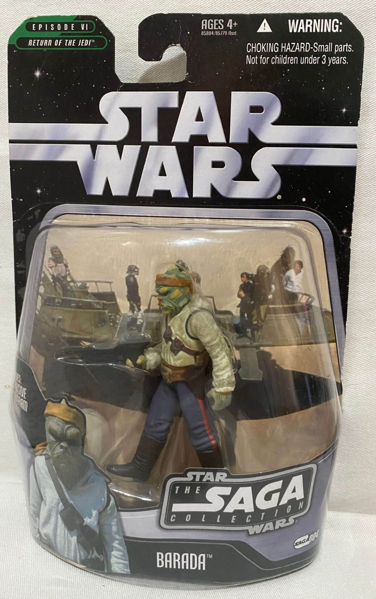 | Casa do Colecionador Barada - The Saga Collection - Battle of Carkoon – 2006 – Holo Boba Fett