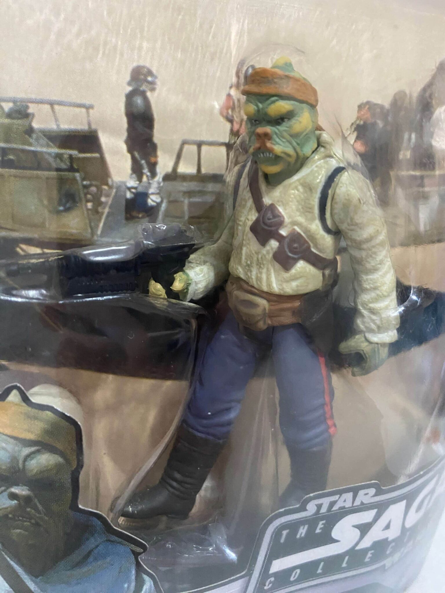 | Casa do Colecionador Barada - The Saga Collection - Battle of Carkoon – 2006 – Holo Boba Fett
