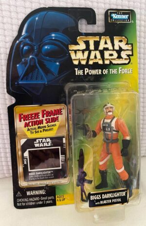 Biggs Darklighter The Power of the Force Freeze Frame Star Wars Kenner 1997 - SW1033
