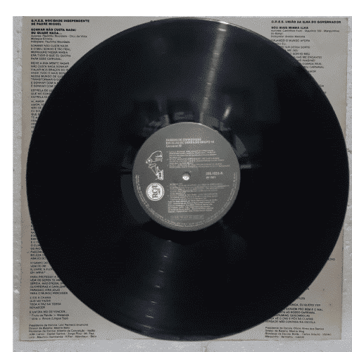 | Casa do Colecionador Carnaval Lp Sambas De Enredo 1991 Grupo de Acesso Rio. Com Encarte
