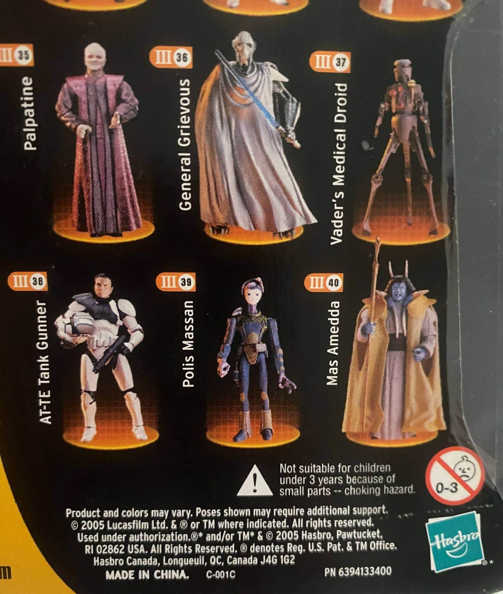 | Casa do Colecionador Clone Commander 327th ROTS 2005 Hasbro Battle Gear - Bly’s Trooper Star Wars Revenge of the Sith 2005