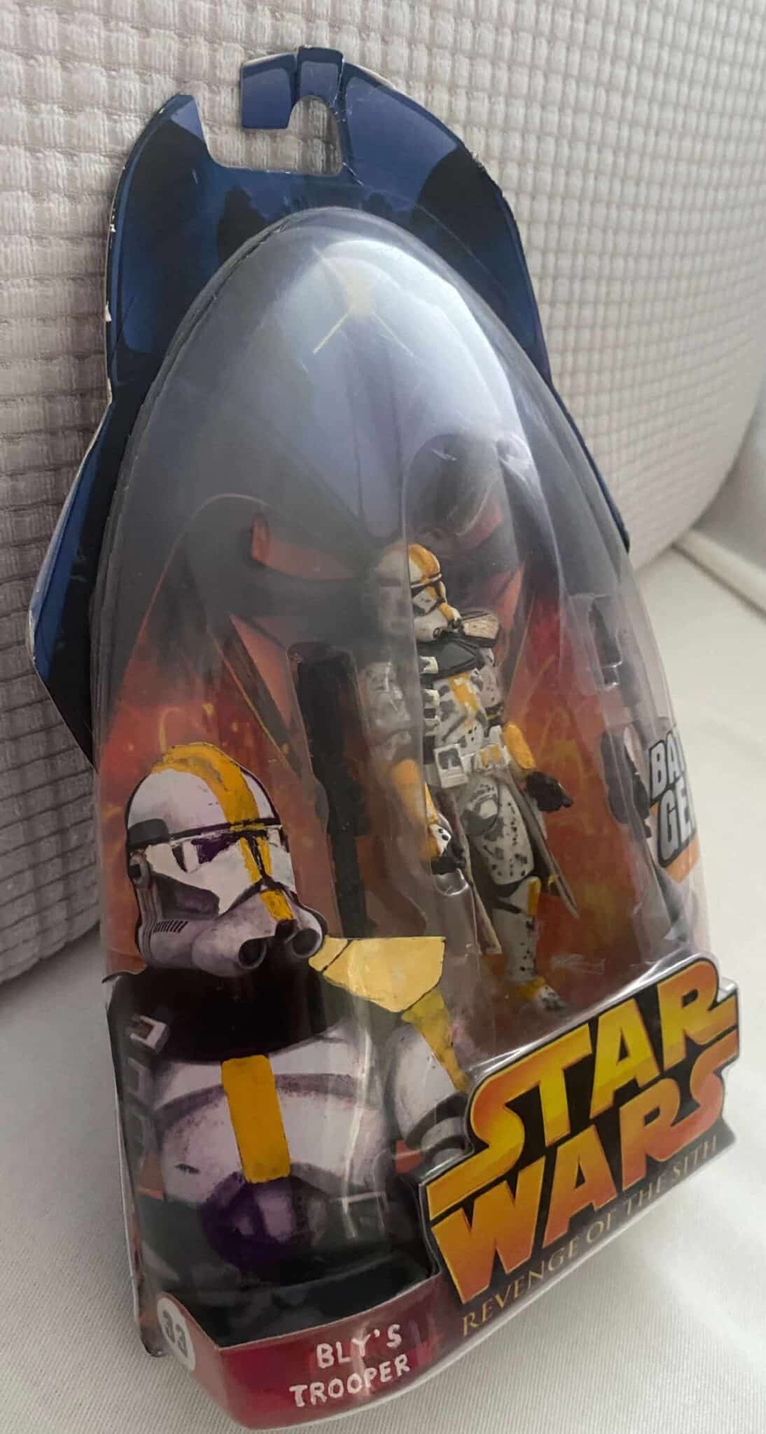 | Casa do Colecionador Clone Commander 327th ROTS 2005 Hasbro Battle Gear - Bly’s Trooper Star Wars Revenge of the Sith 2005