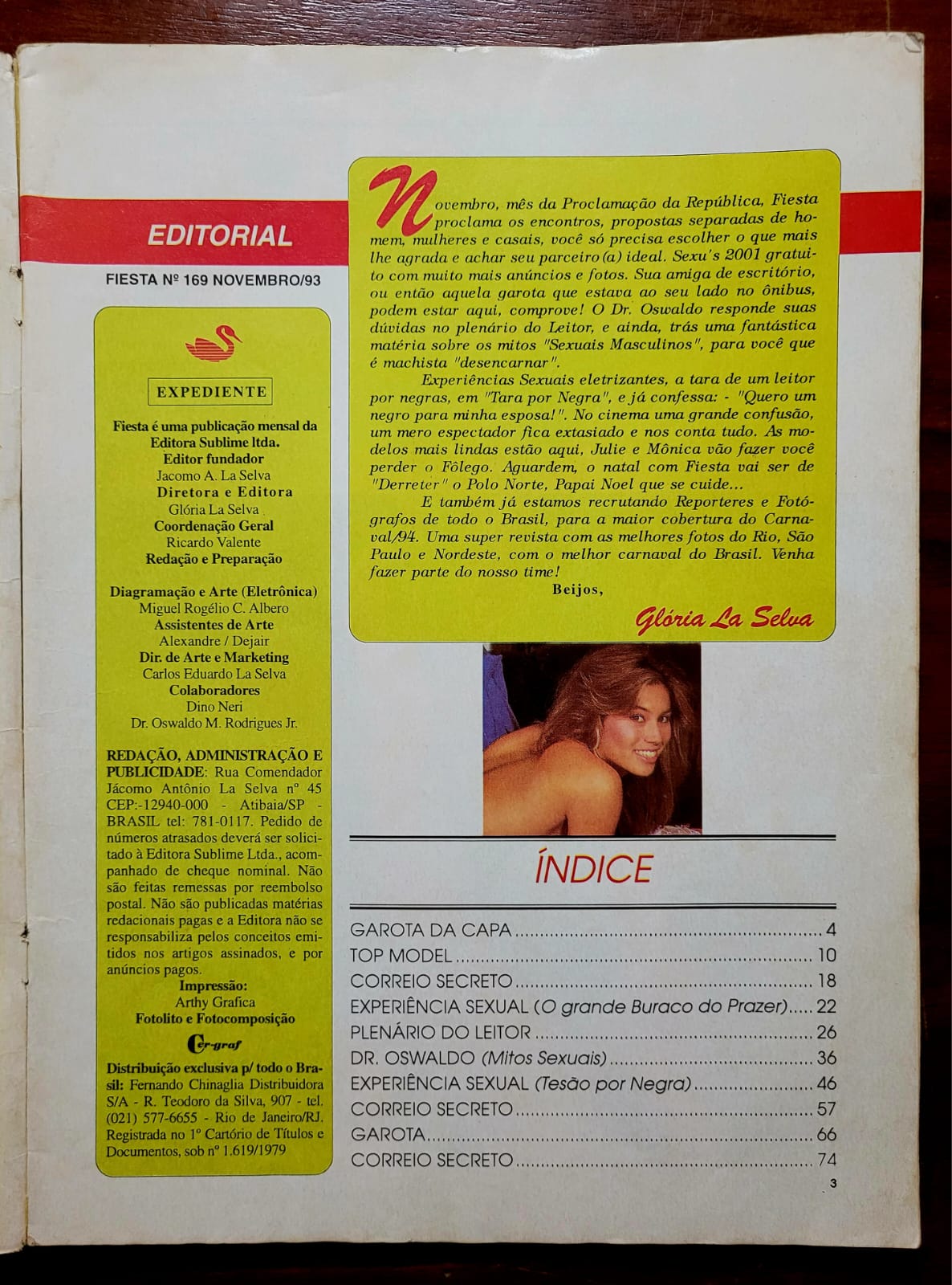 | Casa do Colecionador Fiesta Nº 169 - Mônica | Relíquia Masculina | Novembro de 1993