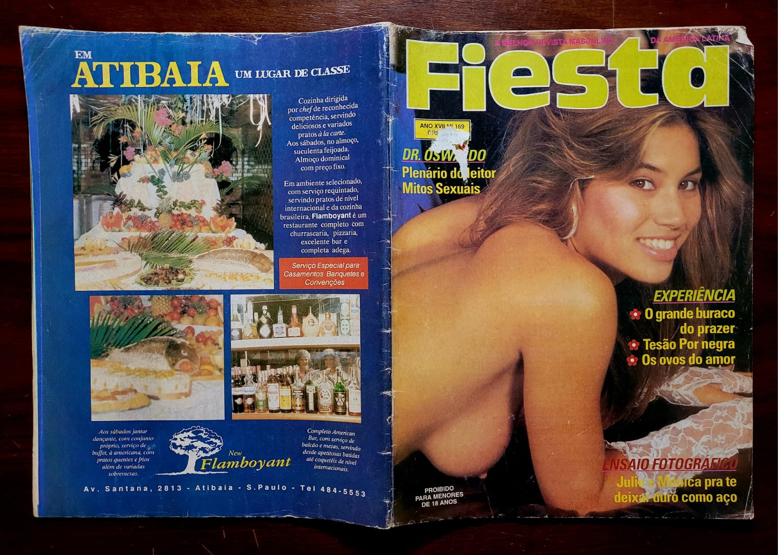 | Casa do Colecionador Fiesta Nº 169 - Mônica | Relíquia Masculina | Novembro de 1993