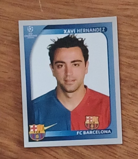 | Casa do Colecionador Figurinha Panini Uefa Champions League 2008 # 103. Xavi Hernandez.