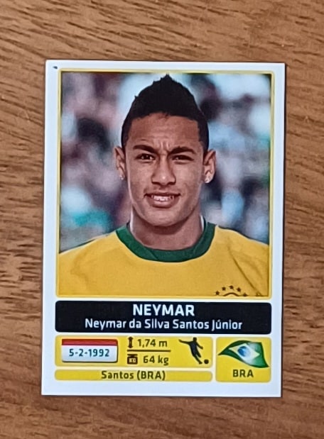 | Casa do Colecionador Figurinhas Panini Copa América 2011 Argentina. Neymar da Silva Santos Jr.
