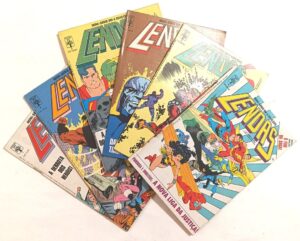 Lendas n° 1,2,3,4,5 e 6 – minissérie completa. Abril – 1988.