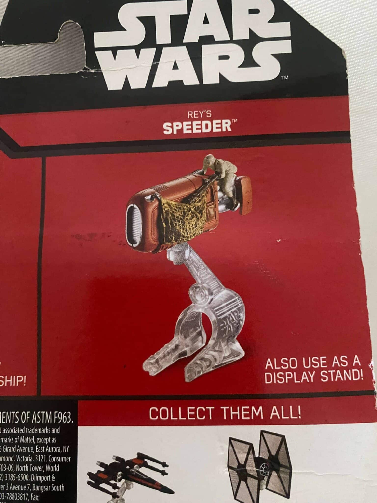 | Casa do Colecionador Lote Hot Wheels Star Wars - Rey's Speeder + Han Solo & Chewbacca (2-Pack) - Mattel 2014/2015