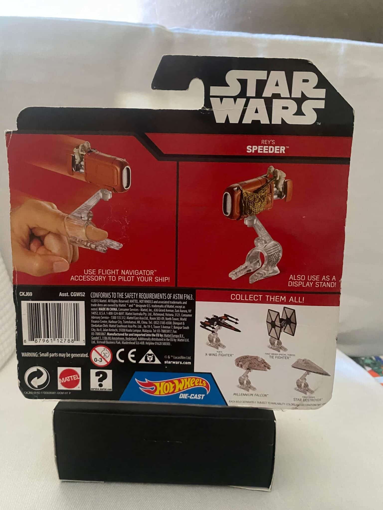 | Casa do Colecionador Lote Hot Wheels Star Wars - Rey's Speeder + Han Solo & Chewbacca (2-Pack) - Mattel 2014/2015