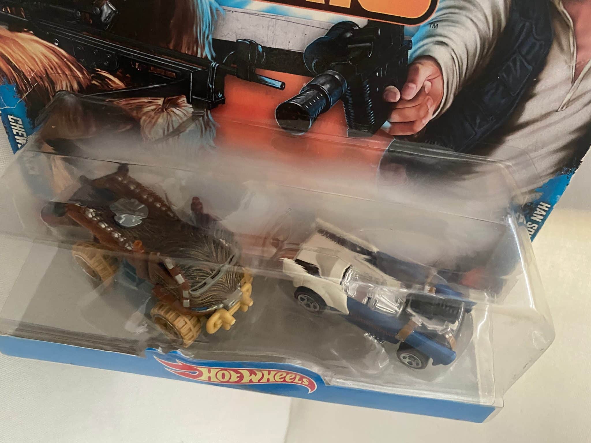 | Casa do Colecionador Lote Hot Wheels Star Wars - Rey's Speeder + Han Solo & Chewbacca (2-Pack) - Mattel 2014/2015