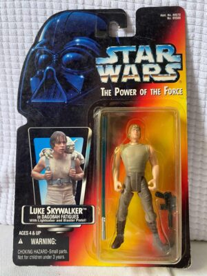 Luke Skywalker in Dagobah Fatigues Star Wars The Power of the Force Kenner - 1995