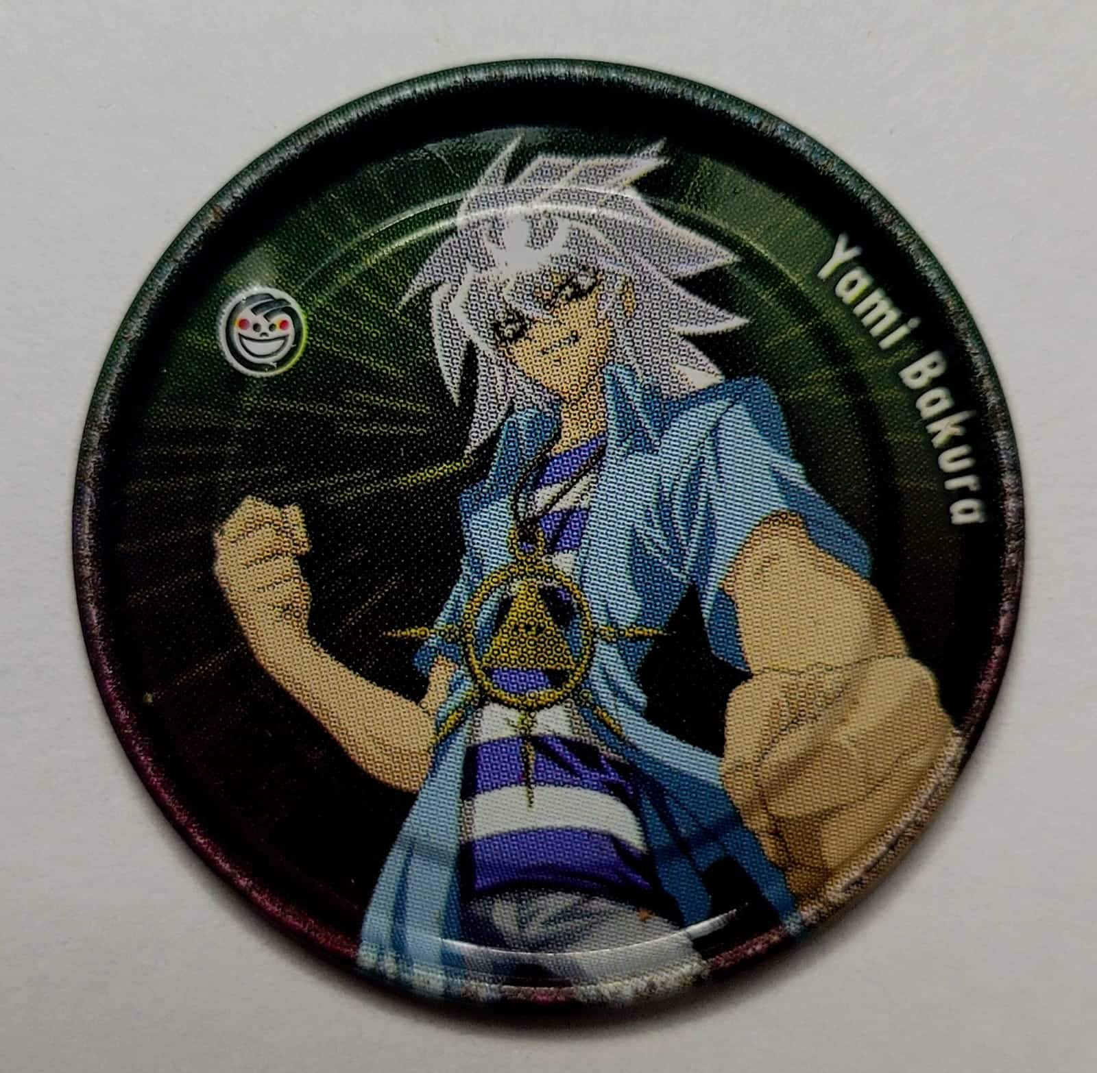 | Casa do Colecionador Metal Tazo Yu-Gi-Oh! Nº 02 - Yami Bakura - Elma Chips - 2003