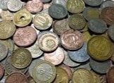 | Casa do Colecionador Moedas estrangeiras no kg Sku 2319