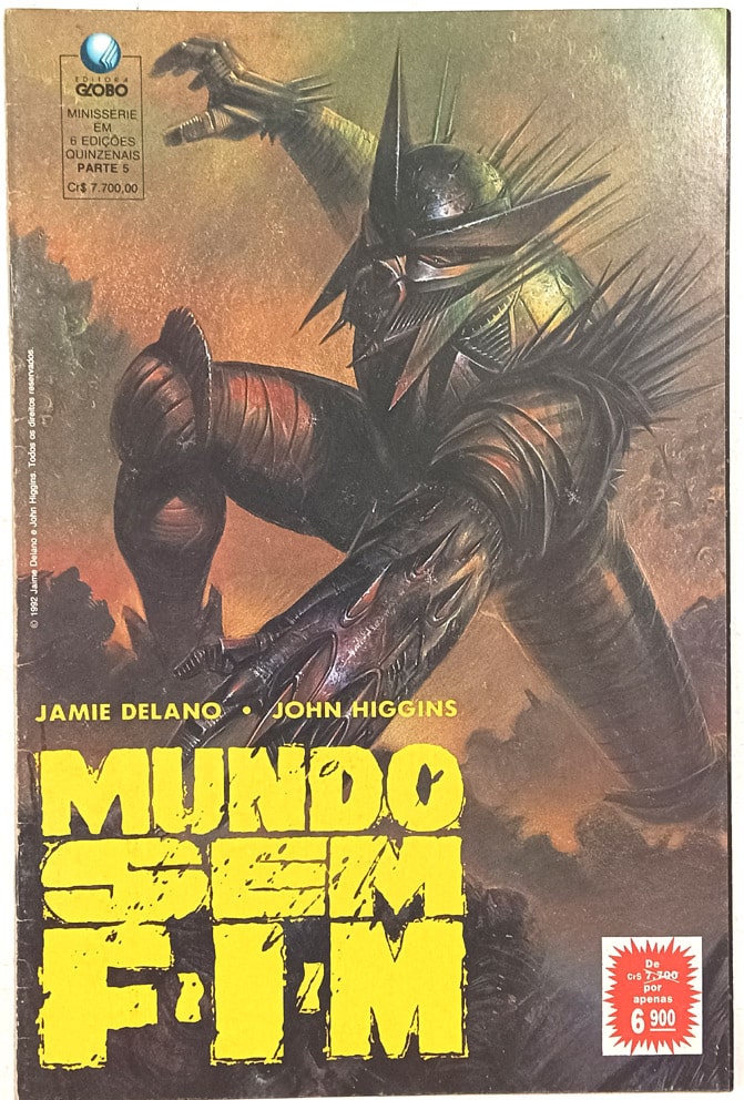 | Casa do Colecionador Mundo Sem Fim, nº 1,2,3,4,5 e 6 - minissérie completa. Globo-1992.