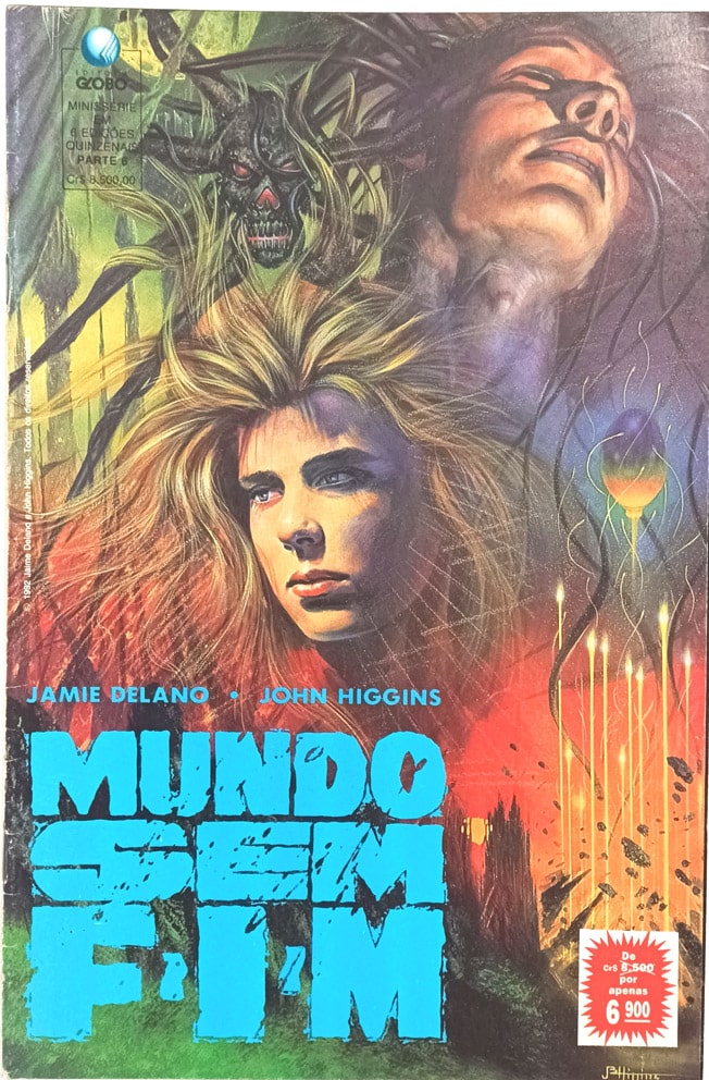 | Casa do Colecionador Mundo Sem Fim, nº 1,2,3,4,5 e 6 - minissérie completa. Globo-1992.