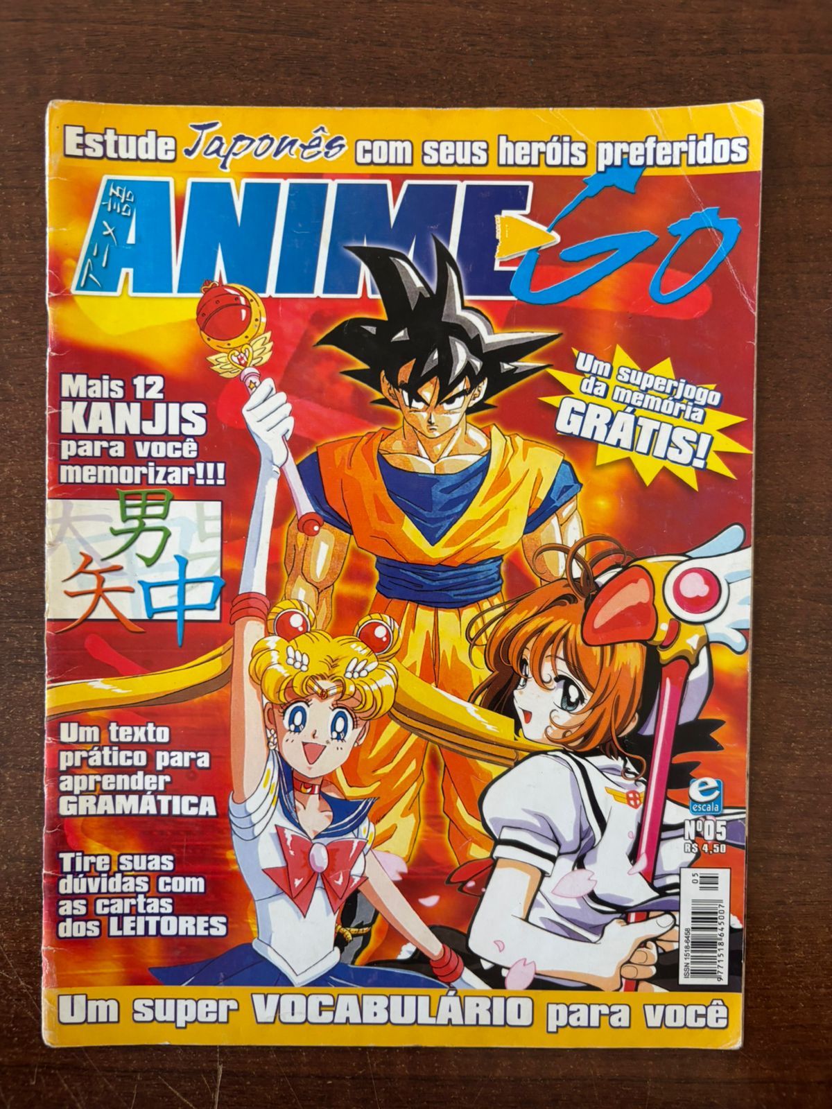 | Casa do Colecionador Revista Anime Go N 5