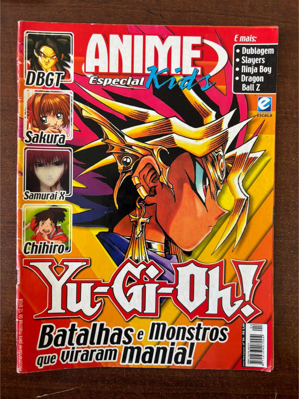 | Casa do Colecionador Revista Anime Kids Especial N 4
