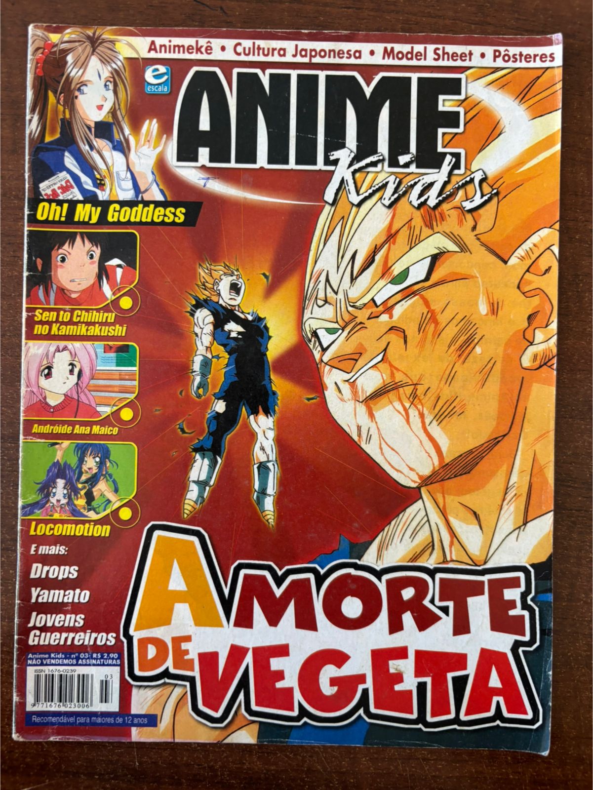 | Casa do Colecionador Revista Anime Kids - N 3