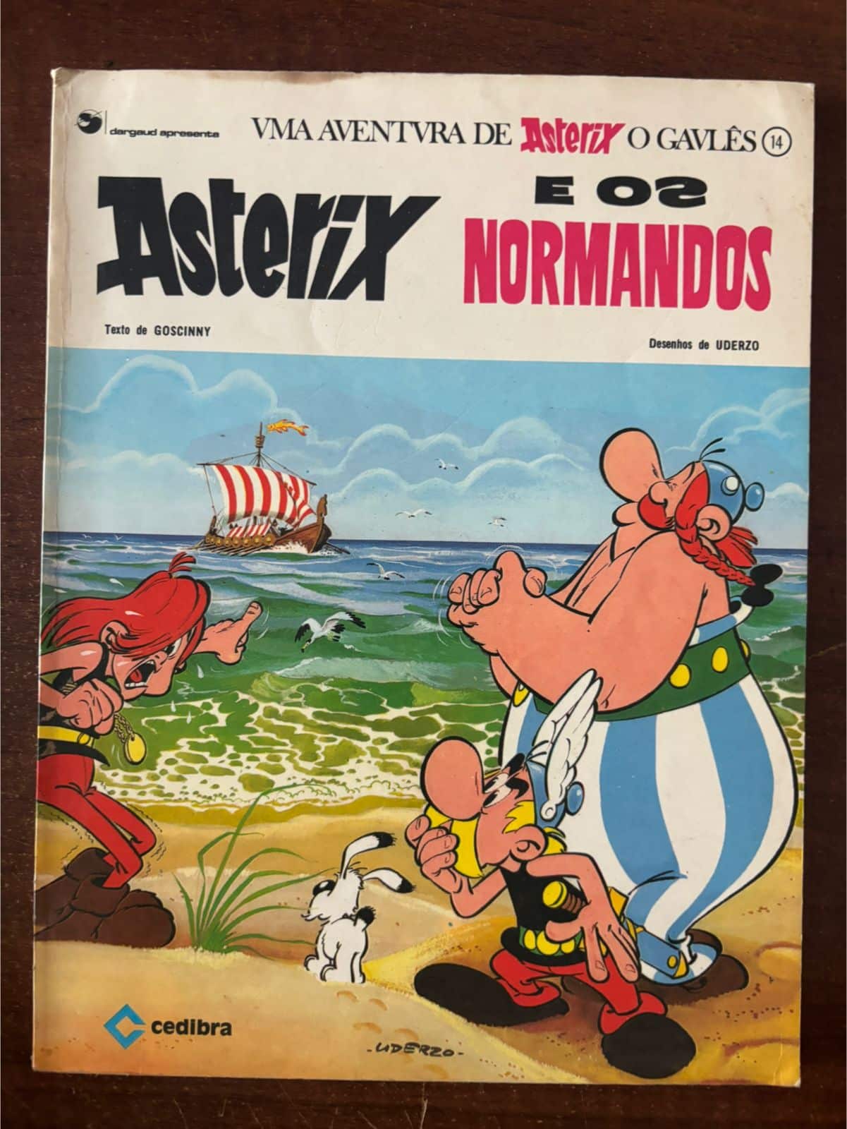 | Casa do Colecionador Revista Asterix N 14 - Asterix e os Normandos