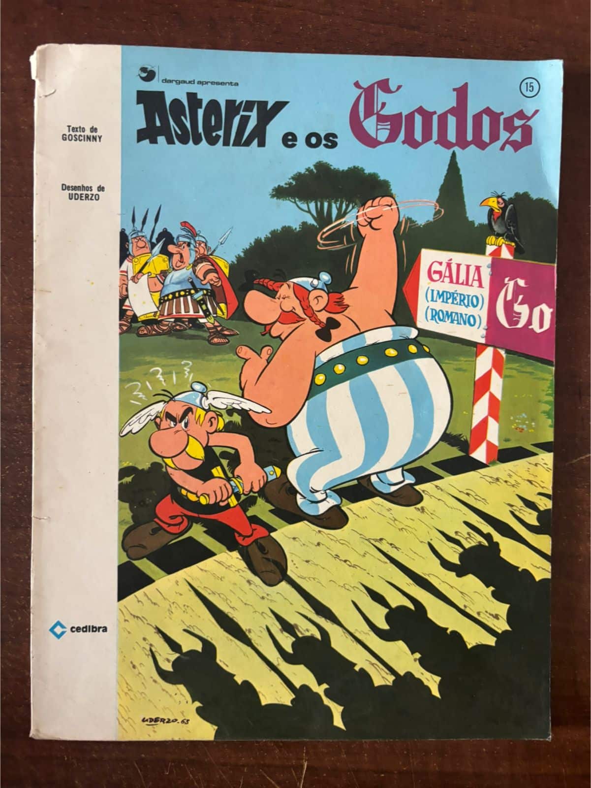 | Casa do Colecionador Revista Asterix N 15 - Asterix e os Godos