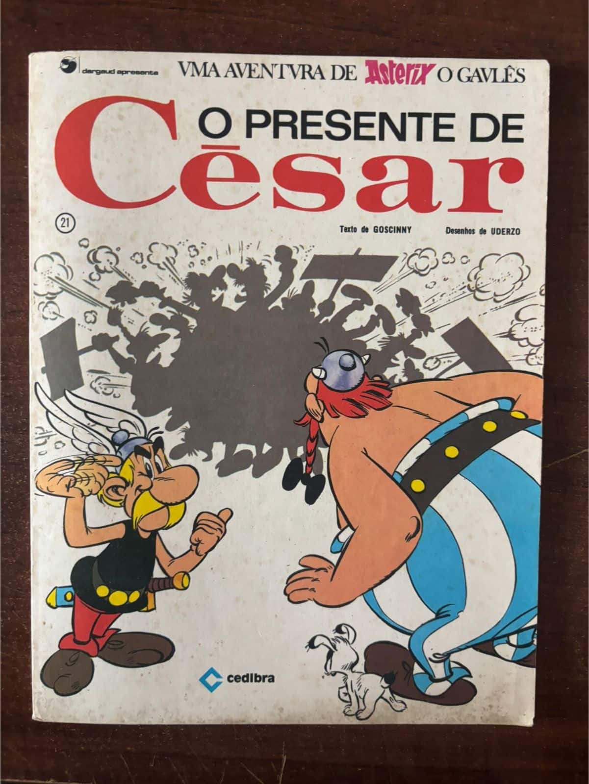 | Casa do Colecionador Revista Asterix N 21 - O Presente de César