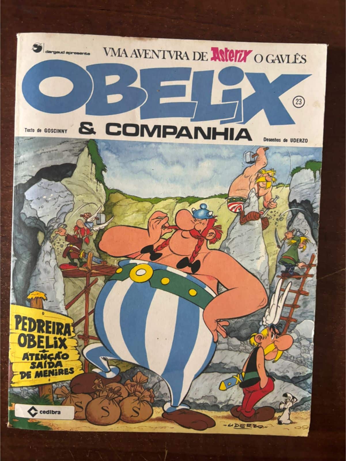 | Casa do Colecionador Revista Asterix N 23 - Obelix & Companhia