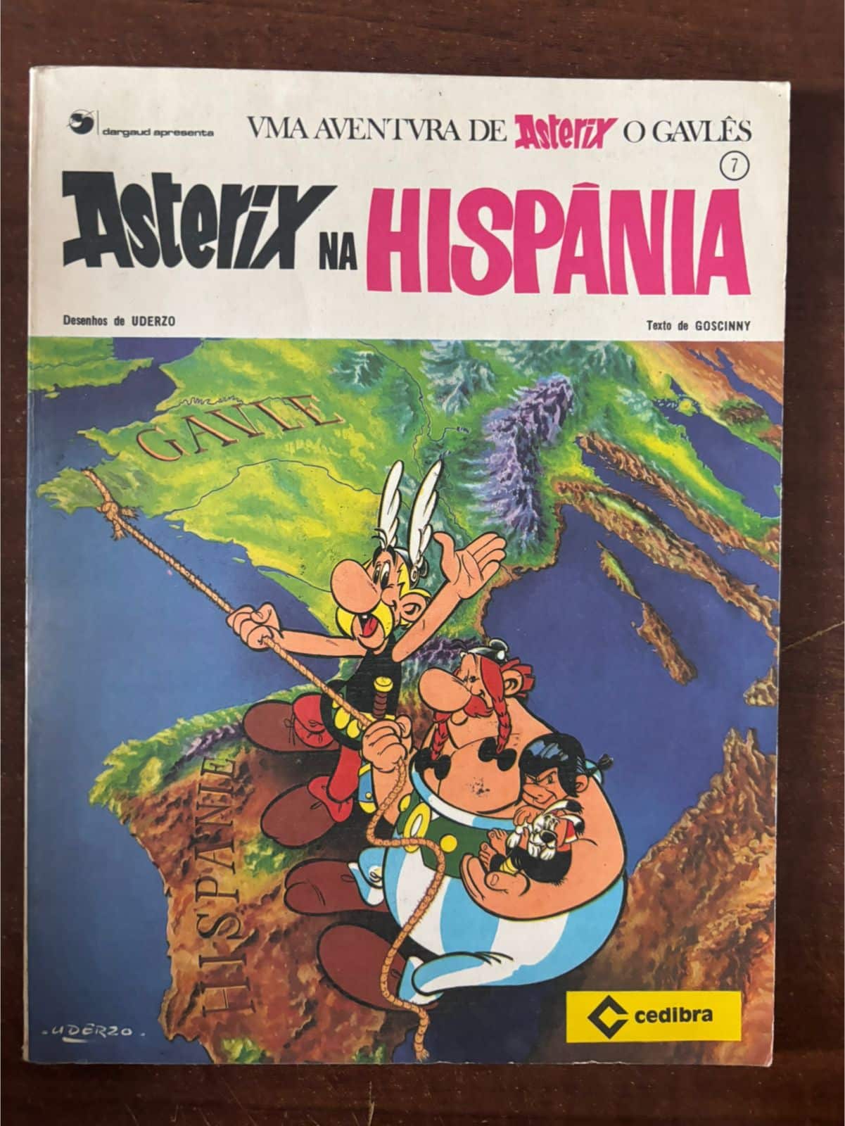 | Casa do Colecionador Revista Asterix N 7 - Asterix na Hispânia