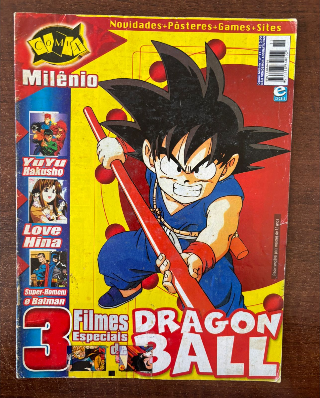 | Casa do Colecionador Revista Comix Milênio - N 11