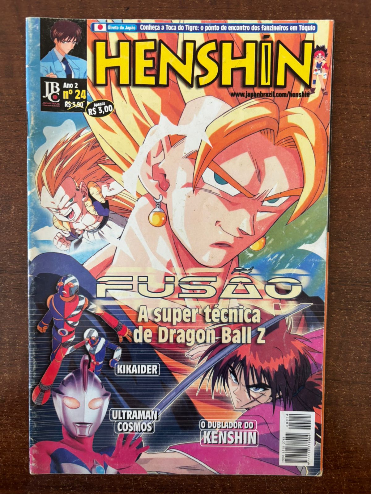 | Casa do Colecionador Revista Henshin N 24