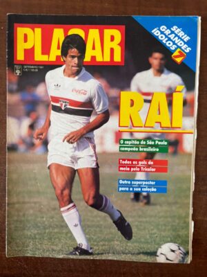 Revista Placar - Edição Super Poster - Raí