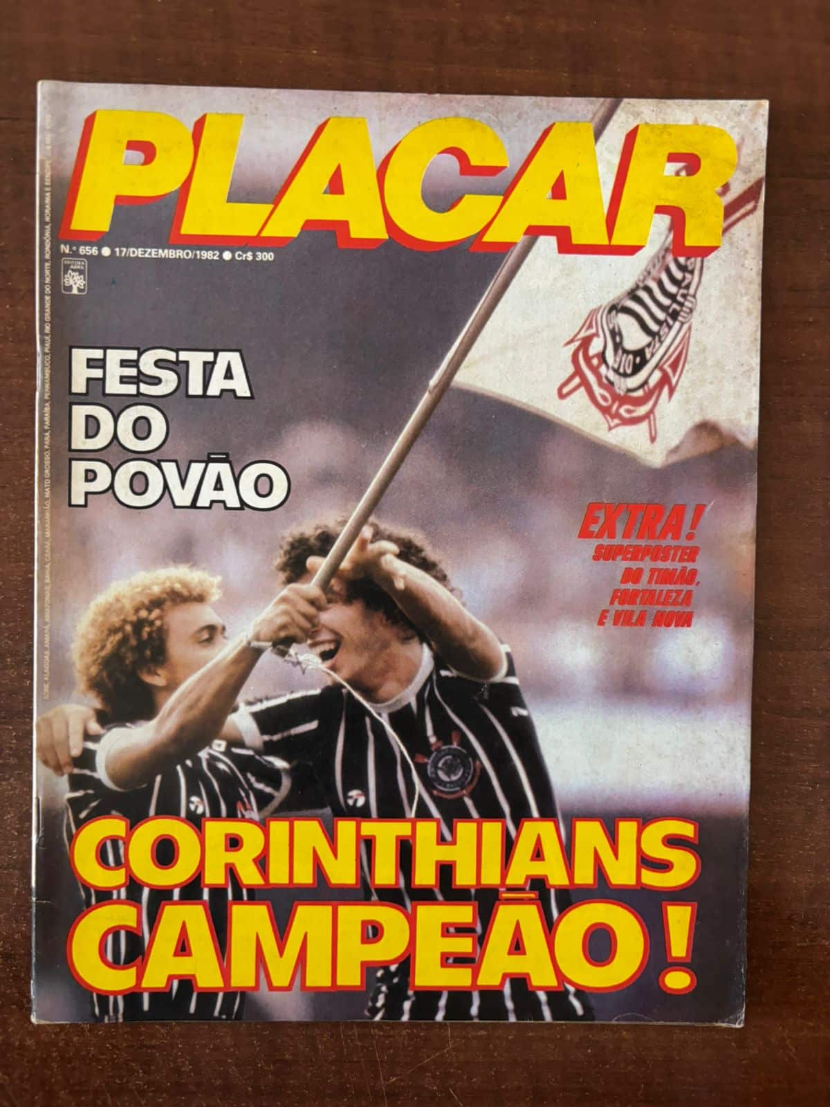 | Casa do Colecionador Revista Placar N 656 - Dezembro 1982