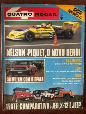 Revista Quatro Rodas N 217 - Agosto 1978