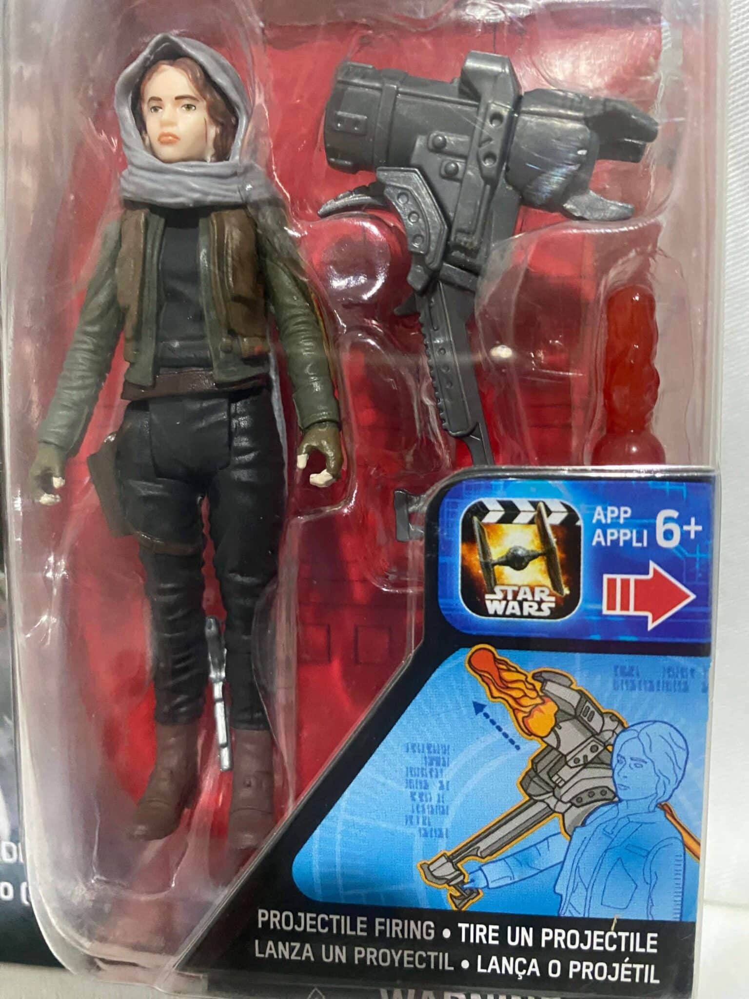 | Casa do Colecionador Sergeant Jyn Erso (Jedha) Rogue One Star Wars Hasbro 2016 - SW1049