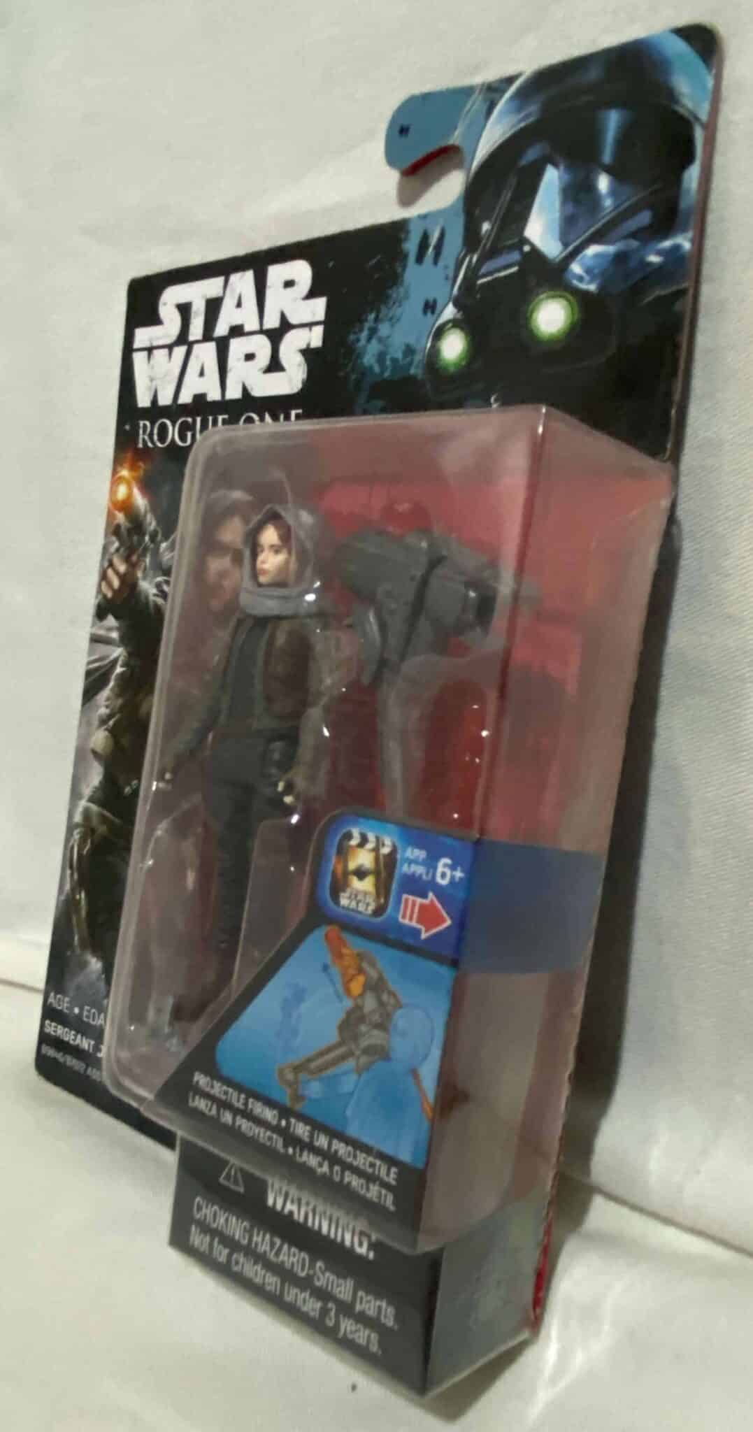 | Casa do Colecionador Sergeant Jyn Erso (Jedha) Rogue One Star Wars Hasbro 2016 - SW1049