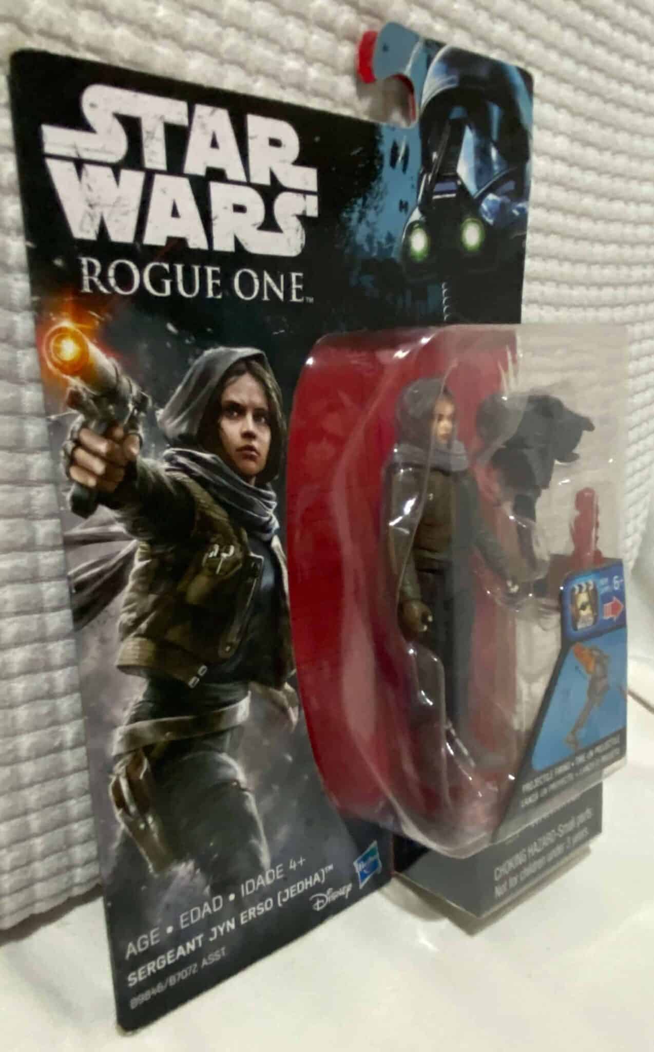 | Casa do Colecionador Sergeant Jyn Erso (Jedha) Rogue One Star Wars Hasbro 2016 - SW1049