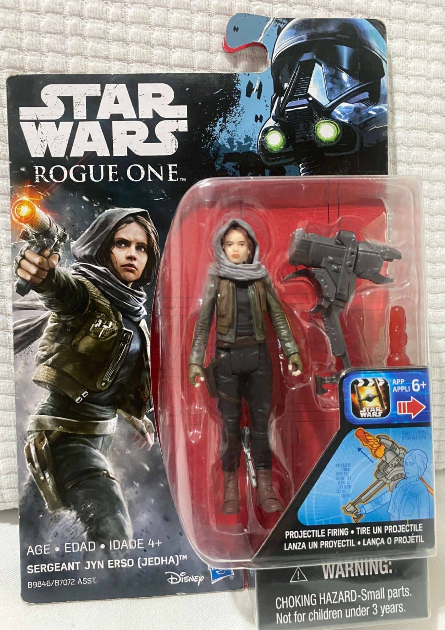 | Casa do Colecionador Sergeant Jyn Erso (Jedha) Rogue One Star Wars Hasbro 2016 - SW1049