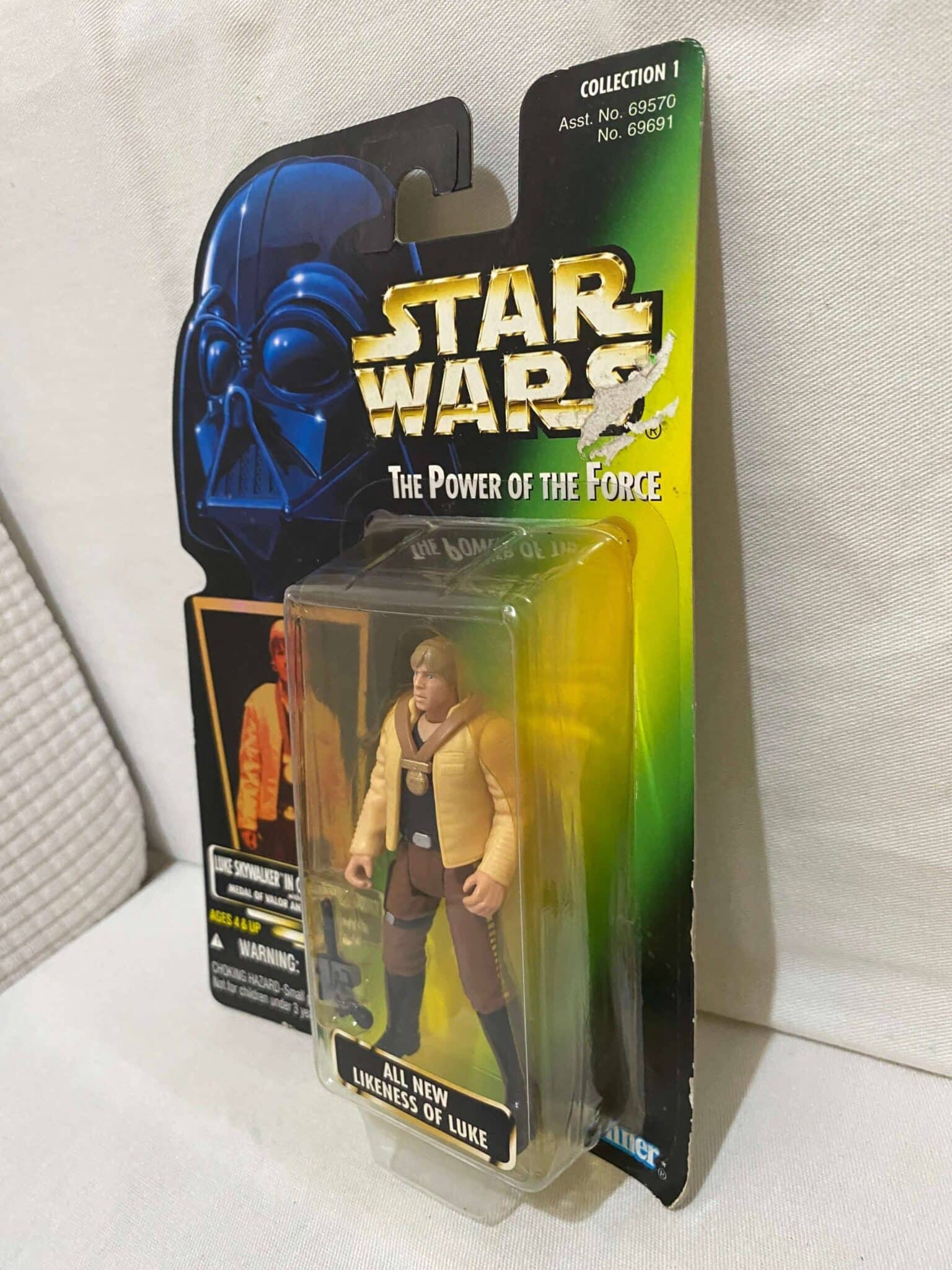 | Casa do Colecionador Star Wars Luke Skywalker Ceremonial Outfit Power Of The Force Kenner 1996 Lacrado