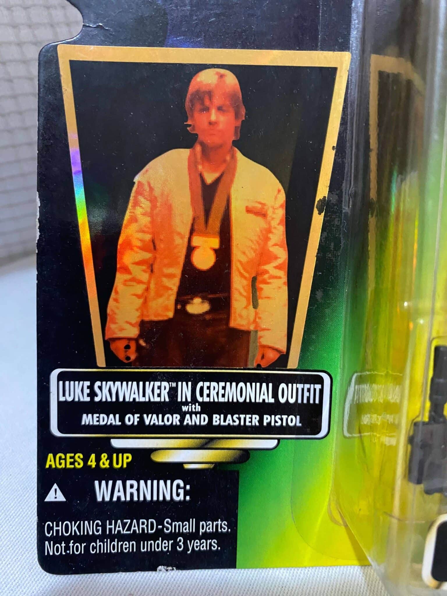 | Casa do Colecionador Star Wars Luke Skywalker Ceremonial Outfit Power Of The Force Kenner 1996 Lacrado