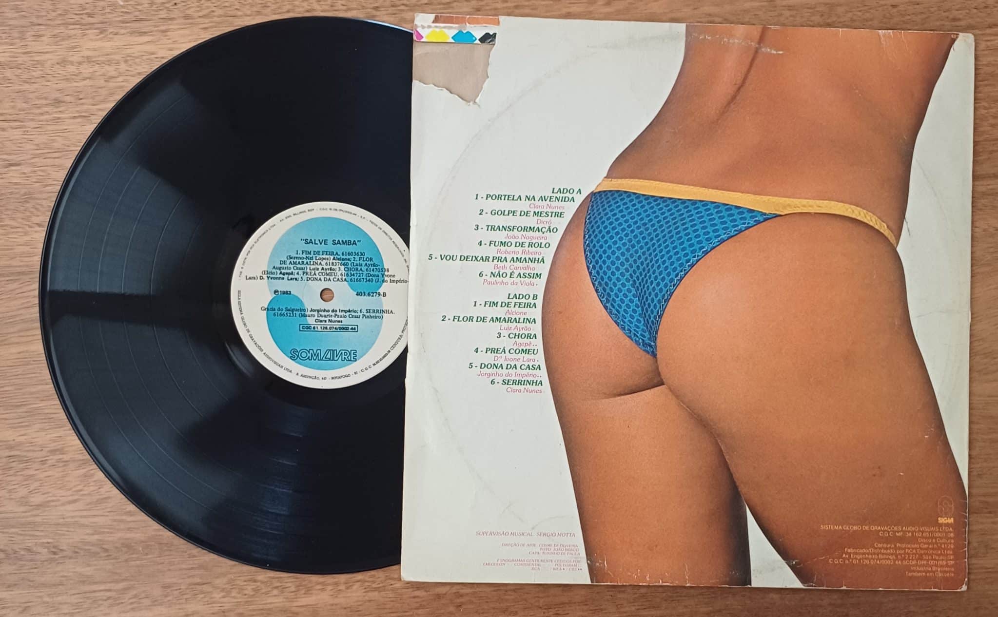 | Casa do Colecionador Vinil lp Salve samba. Clara Nunes, Dicro, João Nogueira e mais.