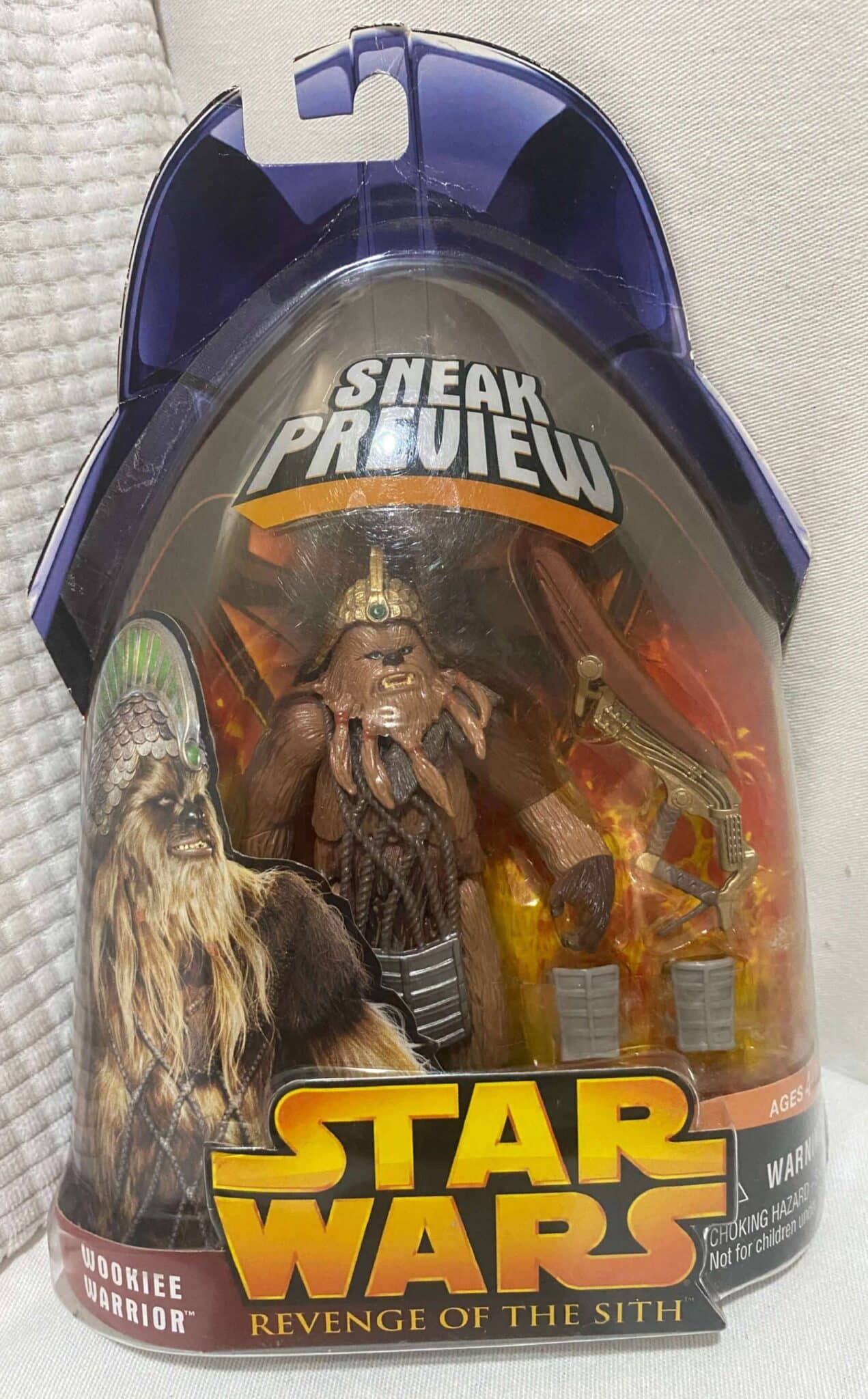 | Casa do Colecionador Wookiee Warrior - Star Wars Revenge of the Sith - Sneak Preview - 2005