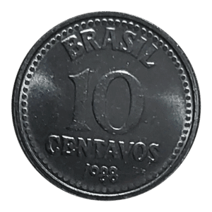10 Centavos 1988 Sob/FC Sku 2417